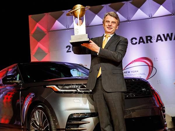 "رينج روڤر ڤيلار" تفوز بلقب أجمل سيارة في العالم